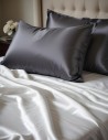 Silk Pillowcase Antracite