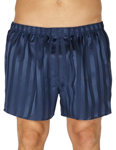 Silk Boxer Jacquard Stripe SilkBasics