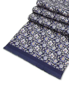 Mens Silk Scarf Fleur de Soie