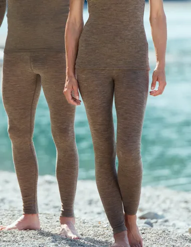 Women's Leggings in Silk and Merino Wool - Engel