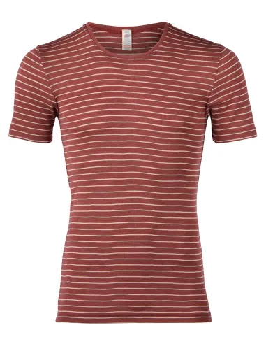 Men's T-Shirt in Silk and Merino Wool - Engel