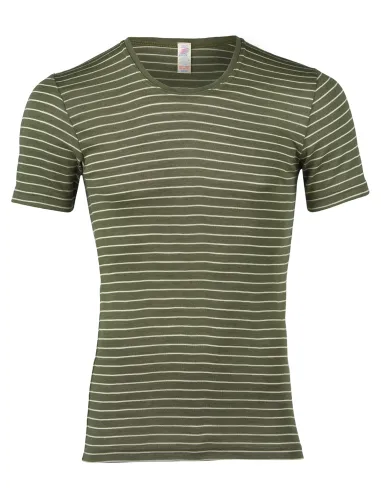 Men's T-Shirt in Silk and Merino Wool - Engel