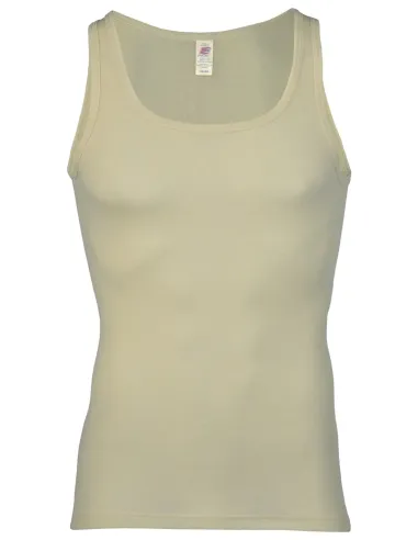 Men's Tank Top of Silk and Merino Wool - Engel